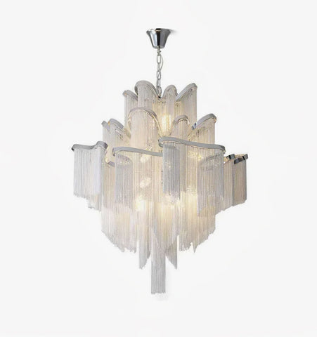 Stream Chain Chandelier