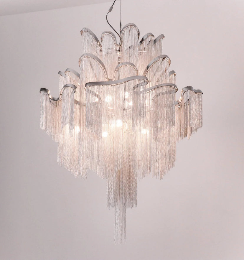 Stream Chain Chandelier