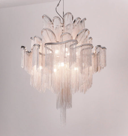 Stream Chain Chandelier