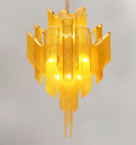 Stream Chain Chandelier