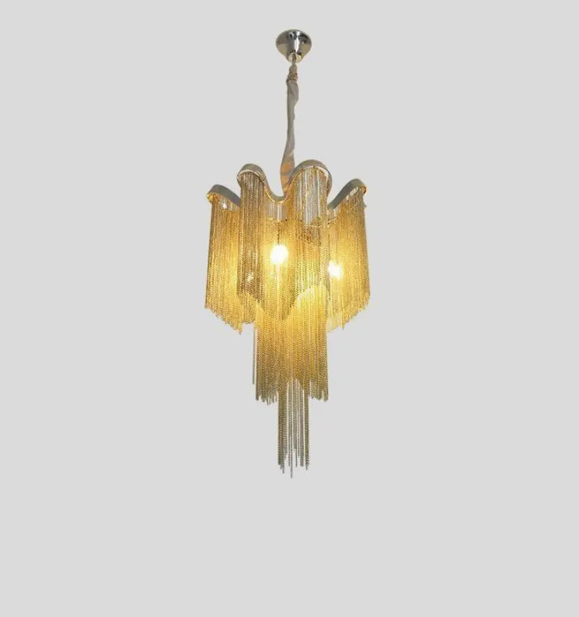 Stream Chain Chandelier