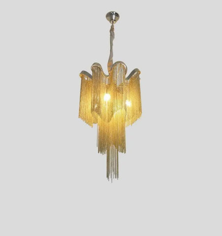 Stream Chain Chandelier