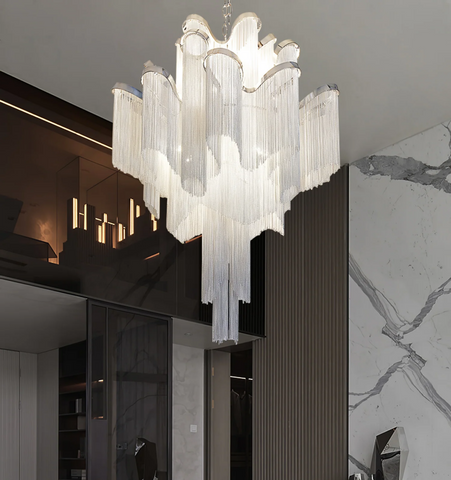 Stream Chain Chandelier