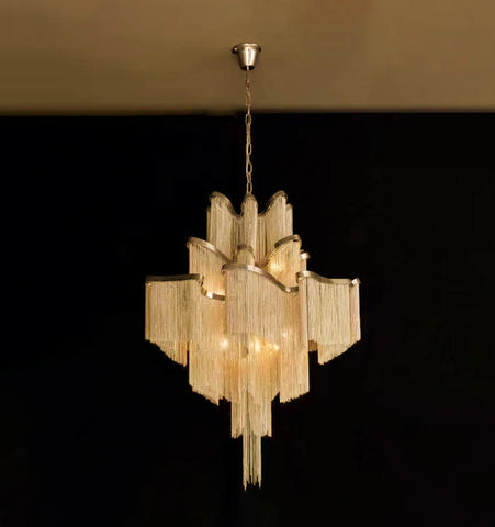Stream Chain Chandelier