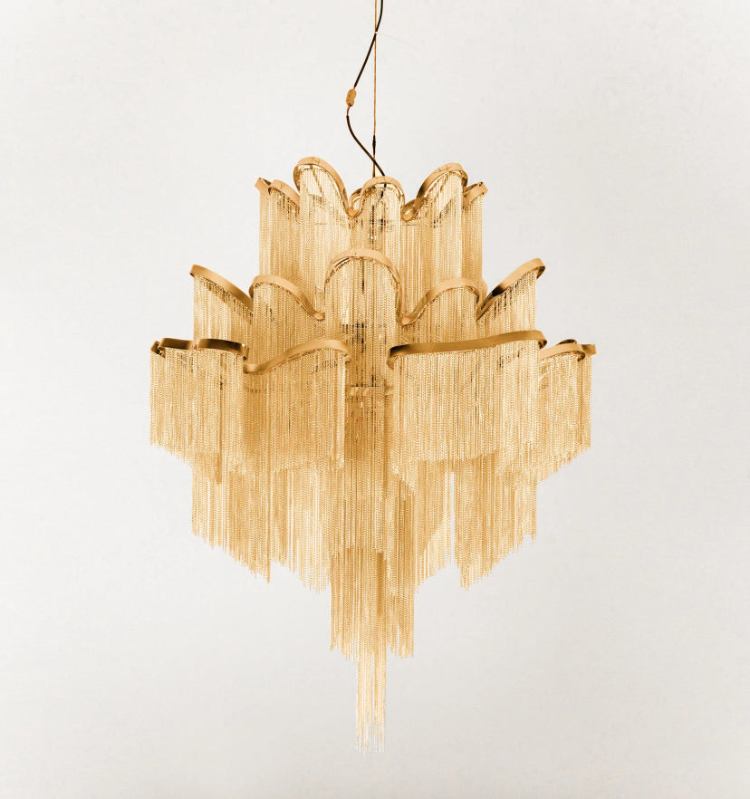 Stream Chain Chandelier