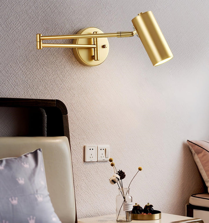 SWING ARM WALL SCONCE