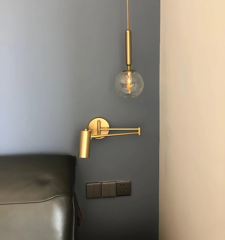 SWING ARM WALL SCONCE