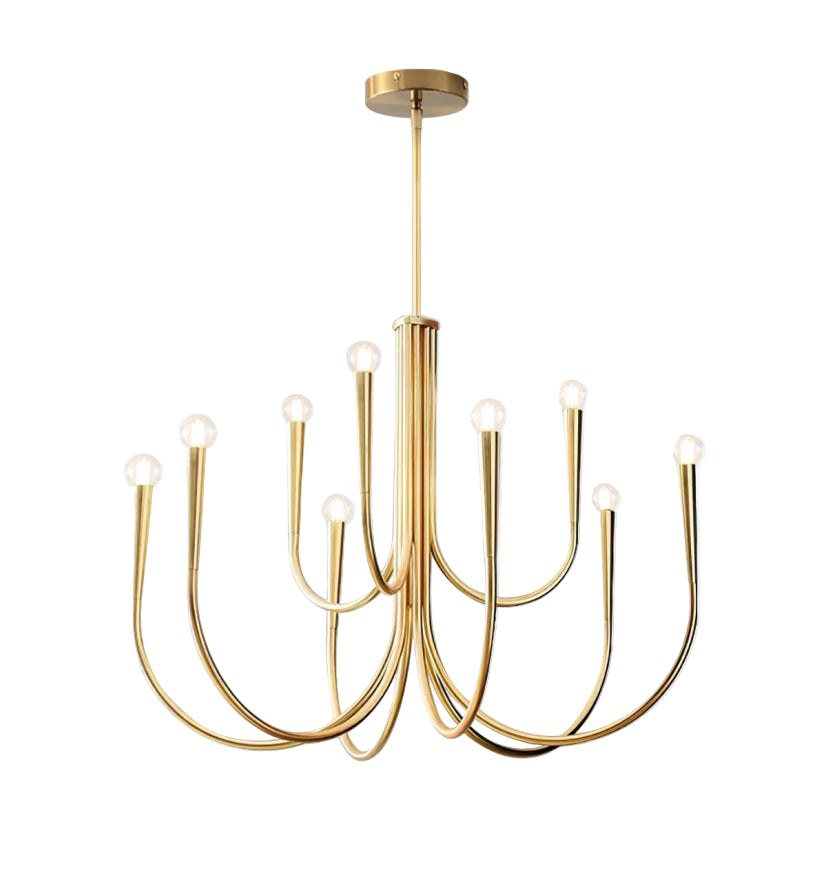 Swoop Arm Chandelier