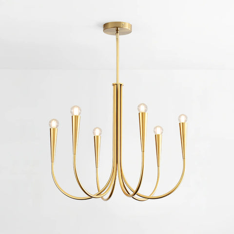 Swoop Arm Chandelier