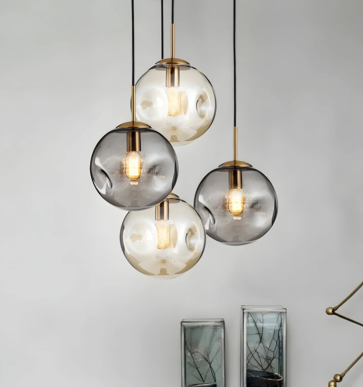 TULISE BUBBLE GLASS PENDANT LIGHT