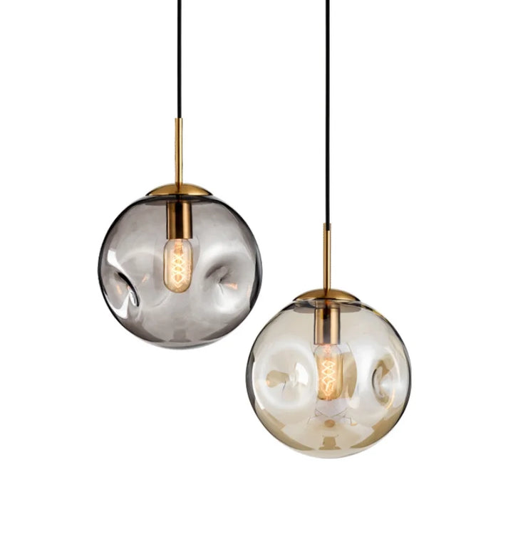 TULISE BUBBLE GLASS PENDANT LIGHT