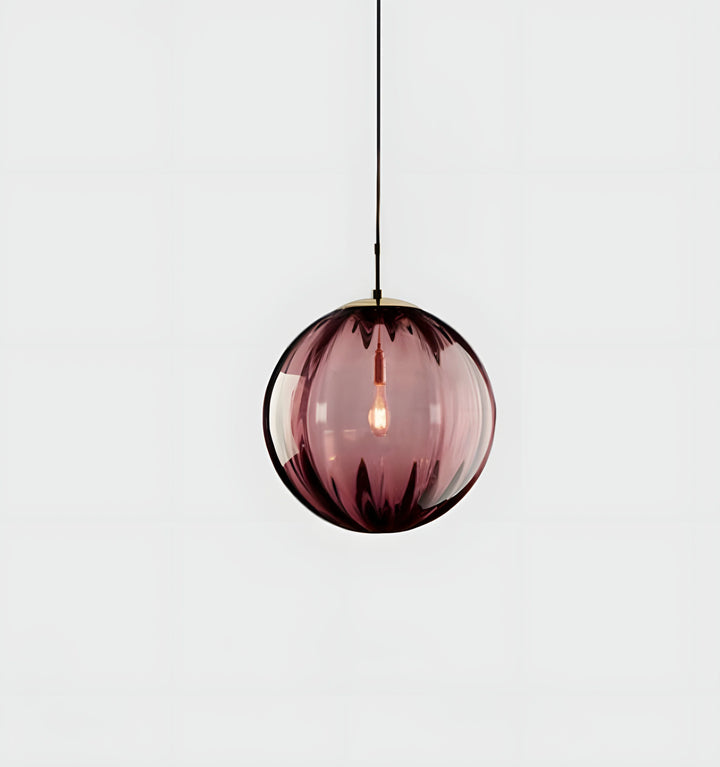 TULISE GLASS PENDANT LIGHTS - Rose