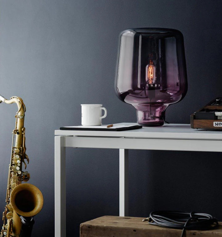 Teutonic Glass Table Lamp