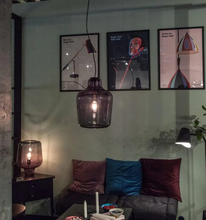 Teutonic Glass Table Lamp