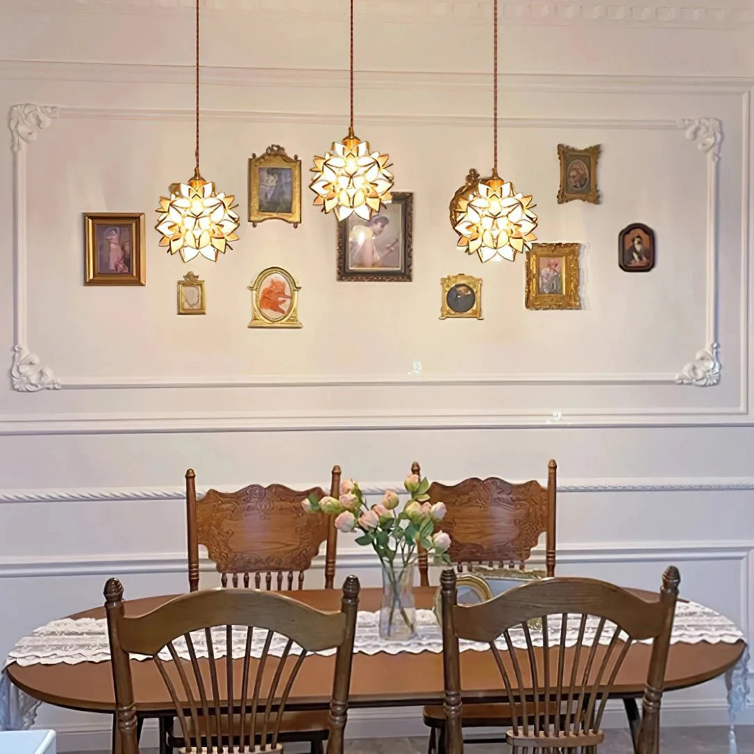 Tiffany Flower Pendant Light