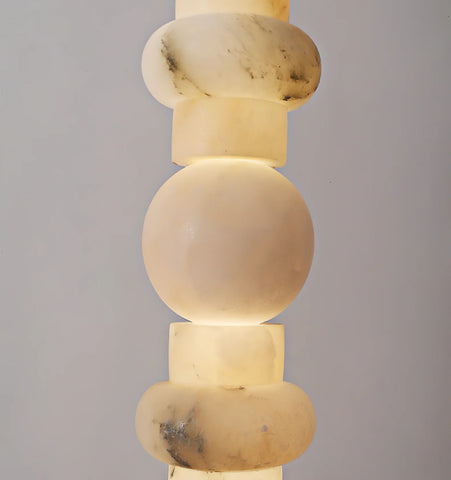 Totem Alabaster Floor Lamp