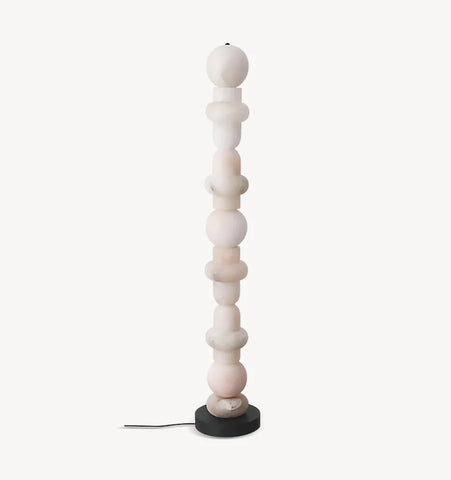 Totem Alabaster Floor Lamp