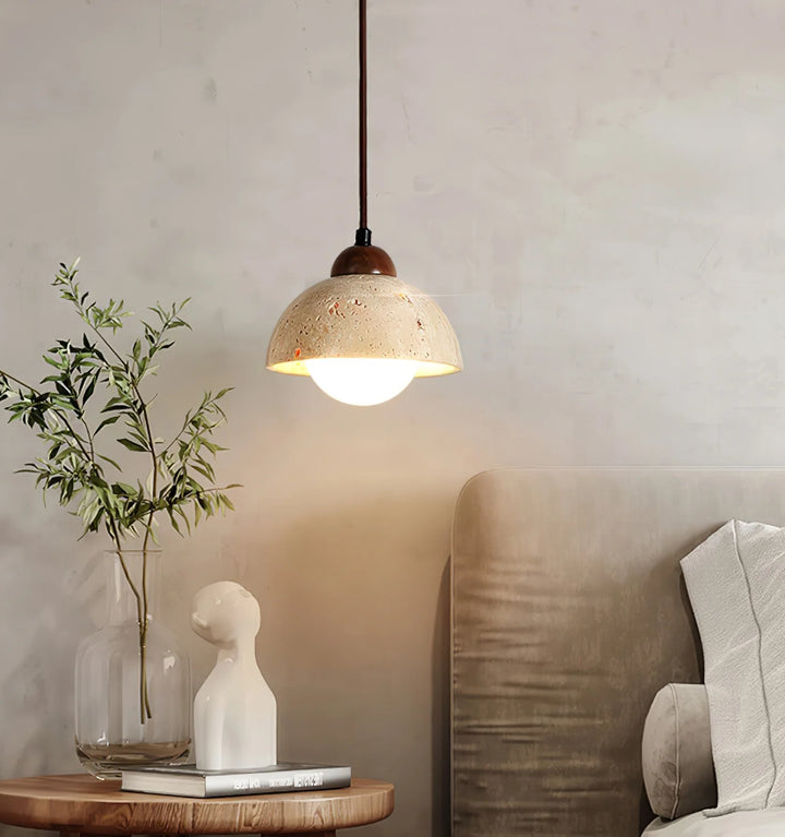 Travertine Pendant Lamp