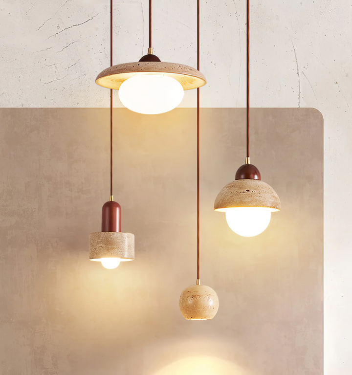 Travertine Pendant Lamp