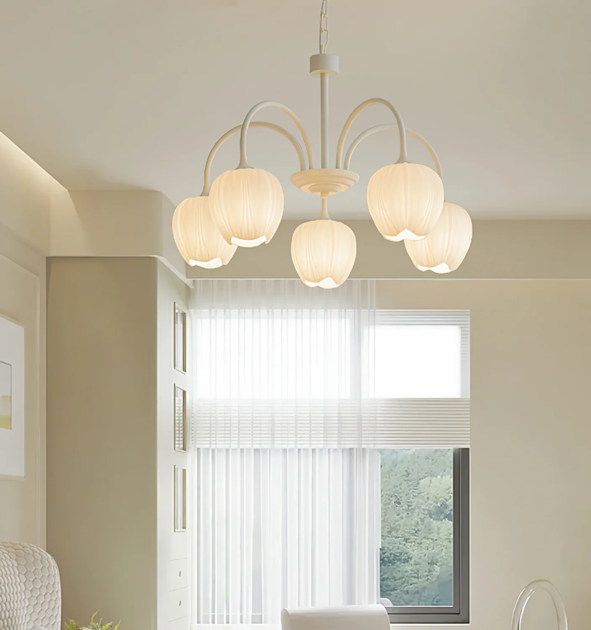 Tulip Matcha Chandelier