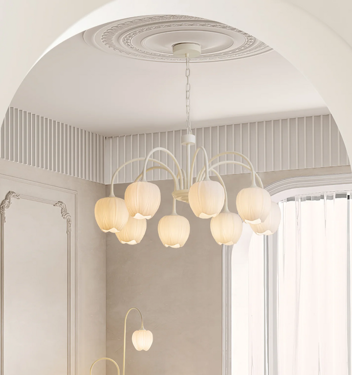 Tulip Matcha Chandelier