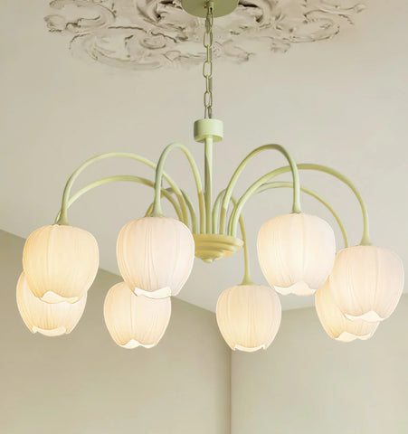 Tulip Matcha Chandelier