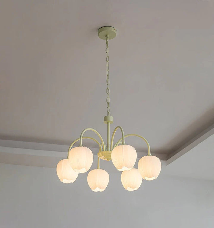 Tulip Matcha Chandelier