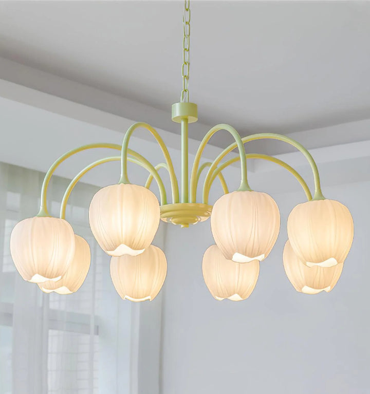 Tulip Matcha Chandelier