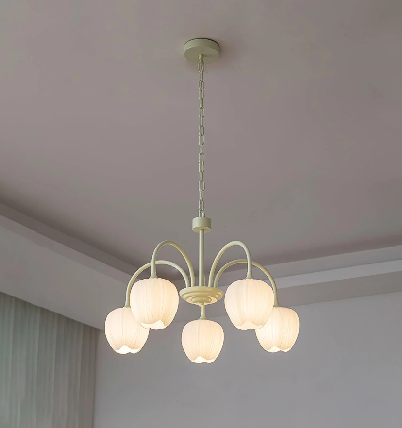 Tulip Matcha Chandelier