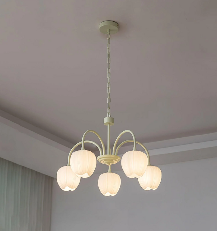 Tulip Matcha Chandelier