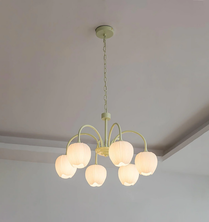 Tulip Matcha Chandelier