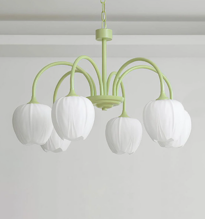 Tulip Matcha Chandelier