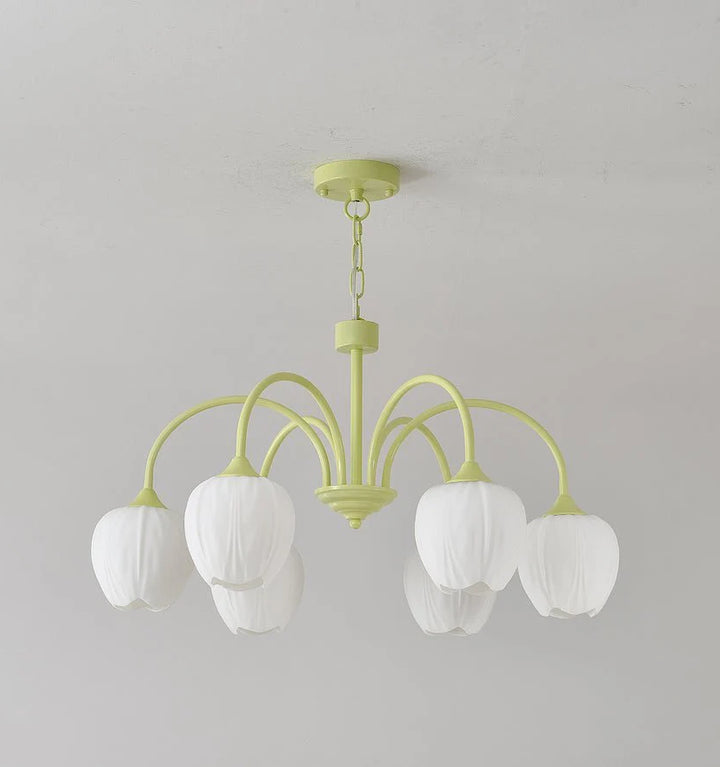 Tulip Matcha Chandelier