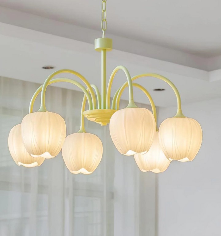 Tulip Matcha Chandelier