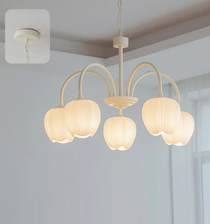 Tulip Matcha Chandelier