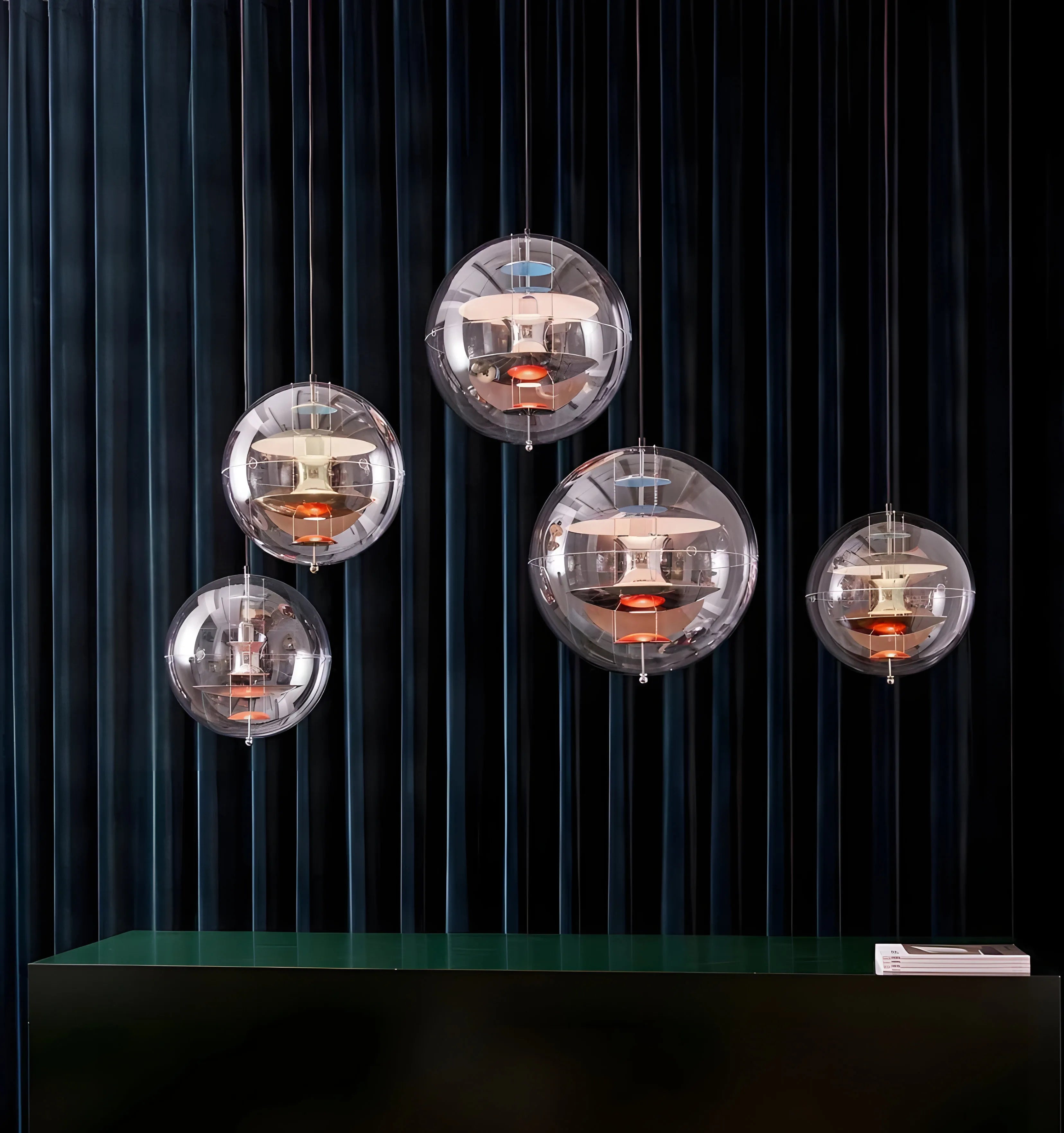 Round Sphere Pendant Lamp