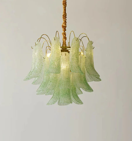 VENINI COLORFUL MURANO GLASS CHANDELIER