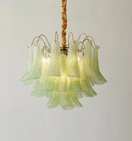 VENINI COLORFUL MURANO GLASS CHANDELIER