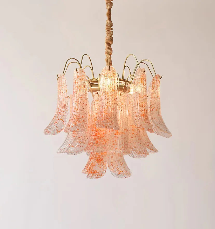 VENINI COLORFUL MURANO GLASS CHANDELIER