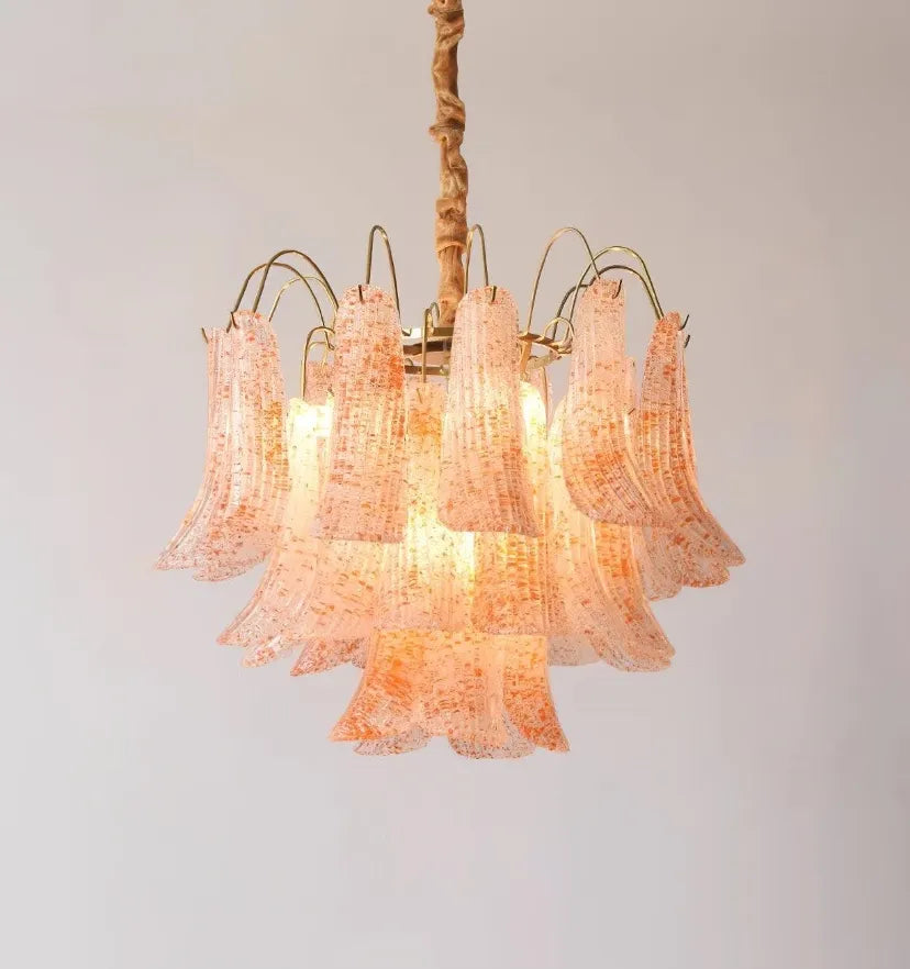 VENINI COLORFUL MURANO GLASS CHANDELIER