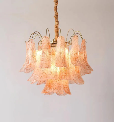 VENINI COLORFUL MURANO GLASS CHANDELIER