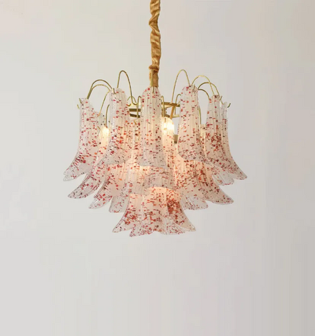 VENINI COLORFUL MURANO GLASS CHANDELIER
