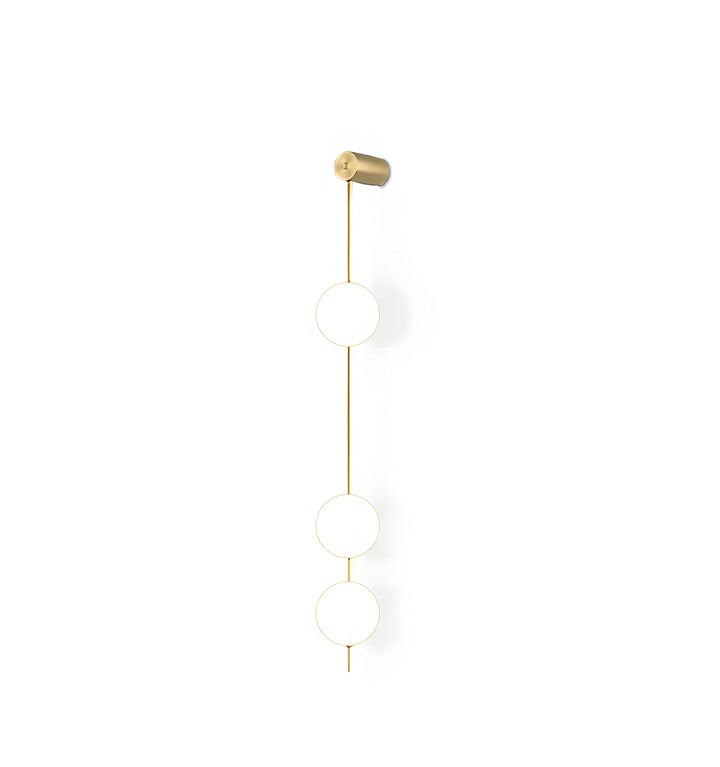 Vertical Balls Wall Lamp