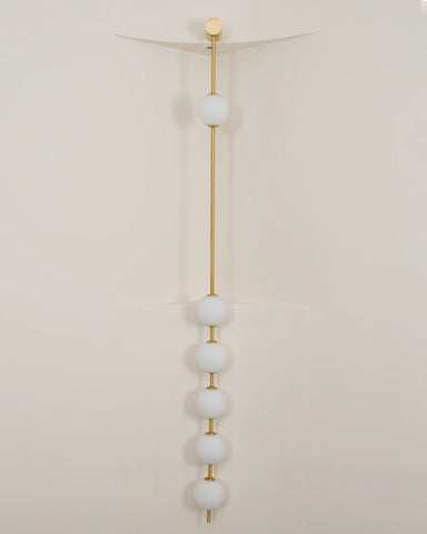 Vertical Balls Wall Lamp