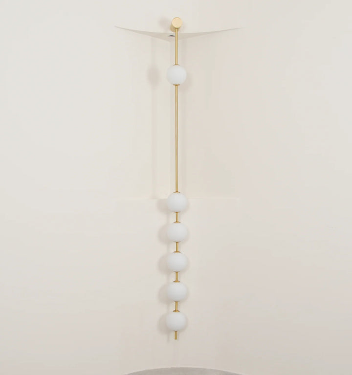 Vertical Balls Wall Lamp