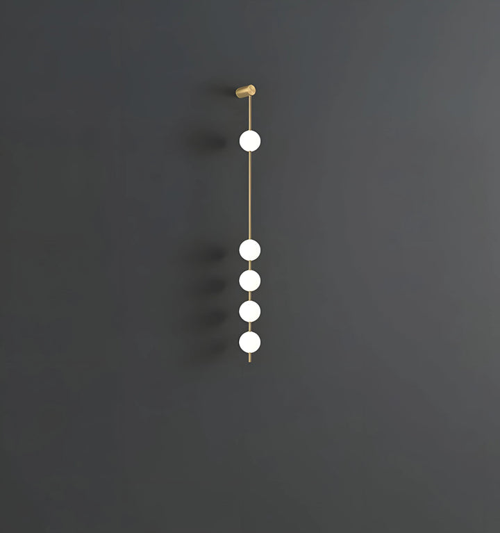 Vertical Balls Wall Lamp