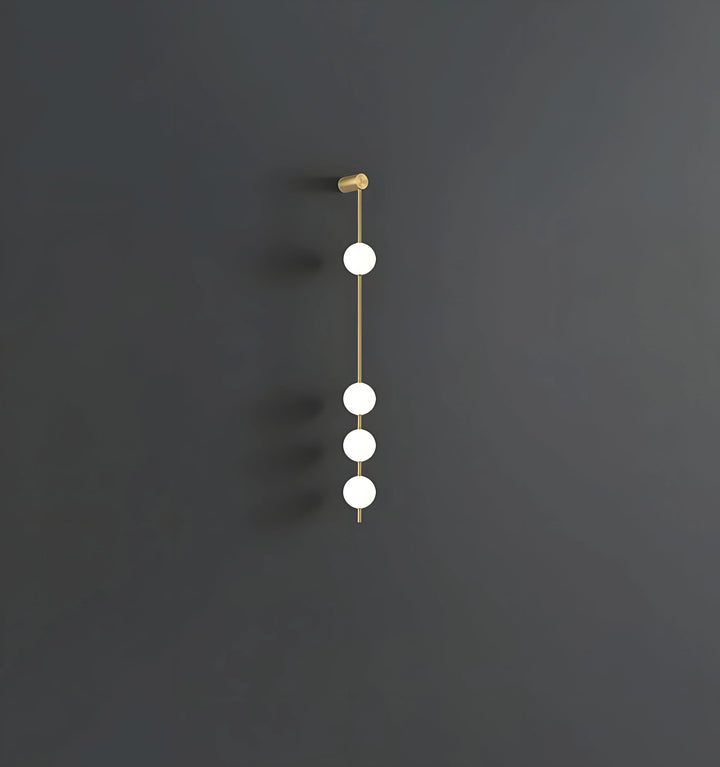 Vertical Balls Wall Lamp