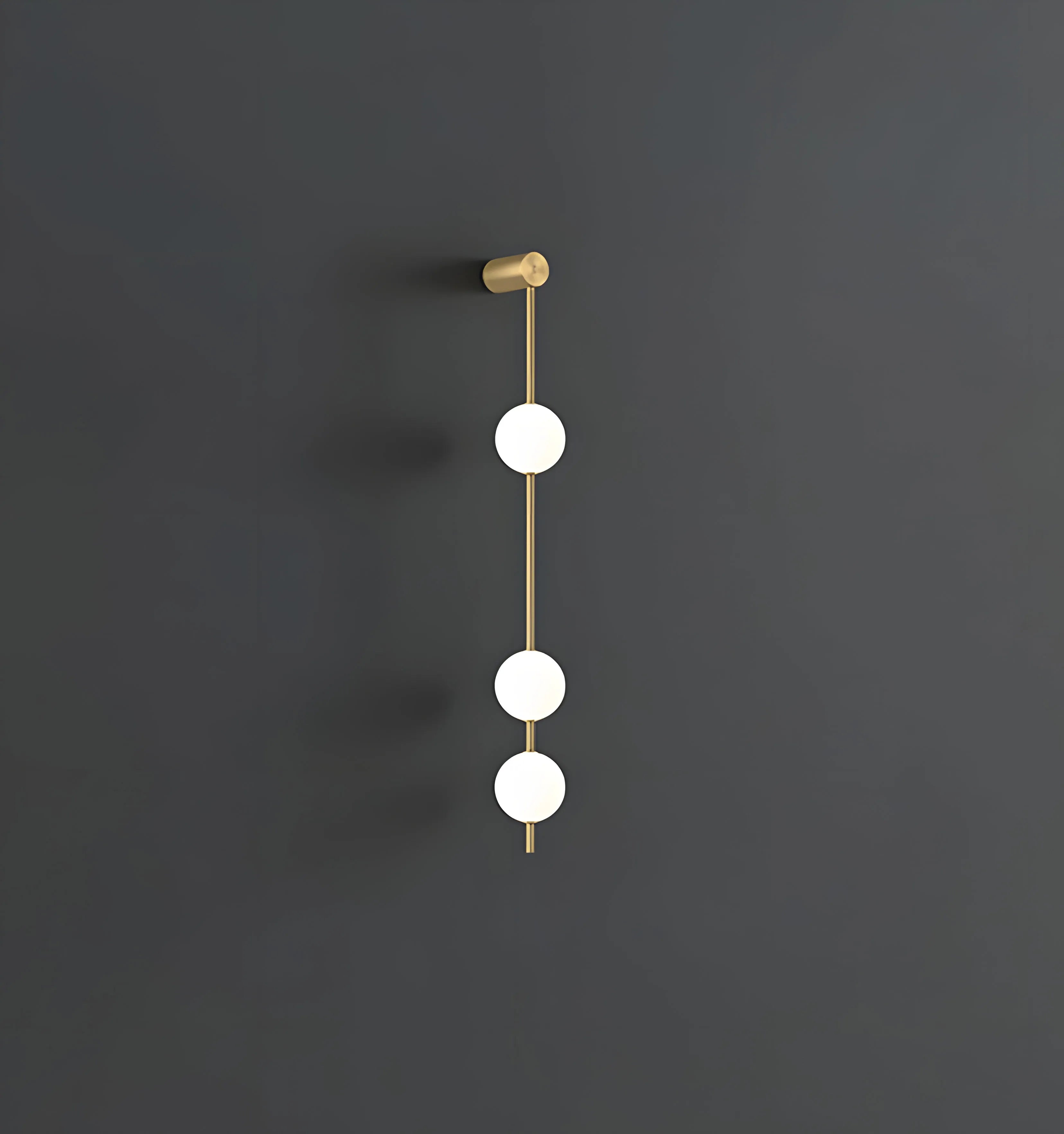 Vertical Balls Wall Lamp