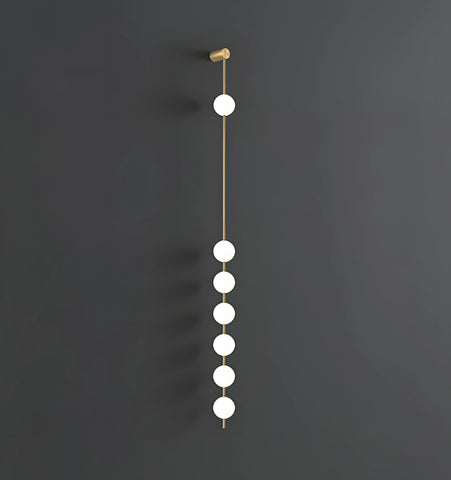 Vertical Balls Wall Lamp