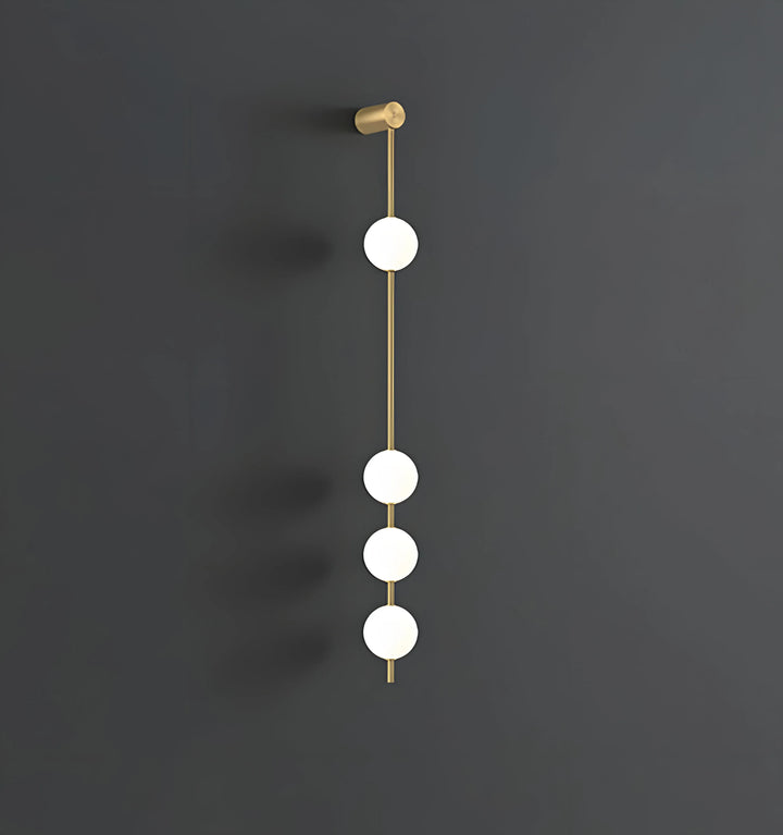 Vertical Balls Wall Lamp